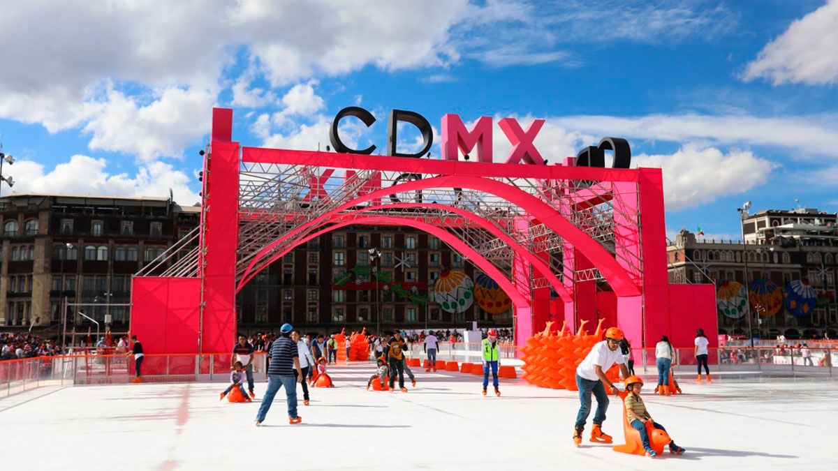 Preparan “plastipista” esta Navidad en CDMX