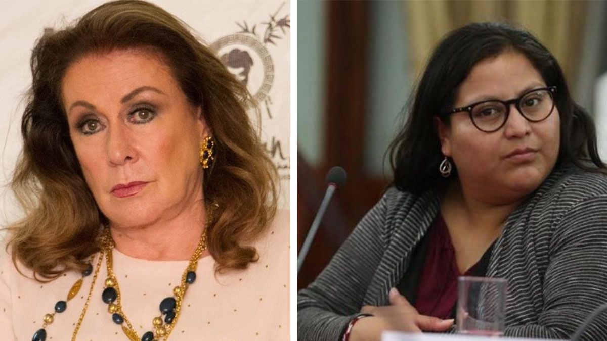 Laura Zapata ataca a senadora de Morena