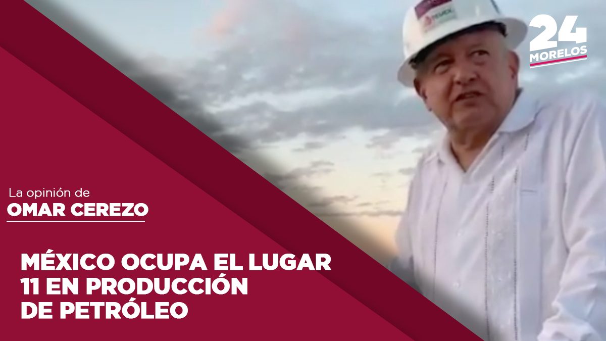 México ocupa el lugar 11 en producción de petróleo