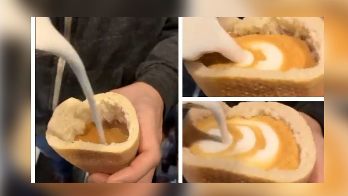 ¿Te gustaría tomar tu café dentro de un bolillo?