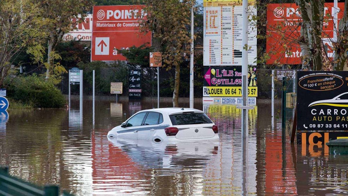 Lluvia en Francia deja 5 muertos