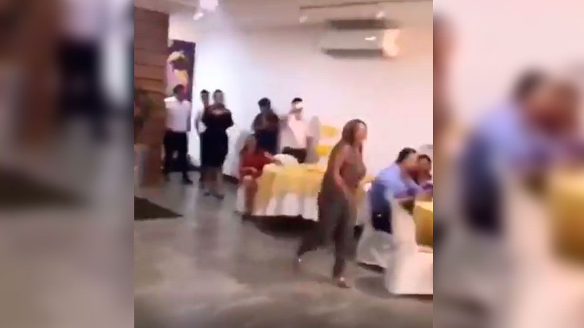 Mujer se aparece en boda de su ex para impedirla