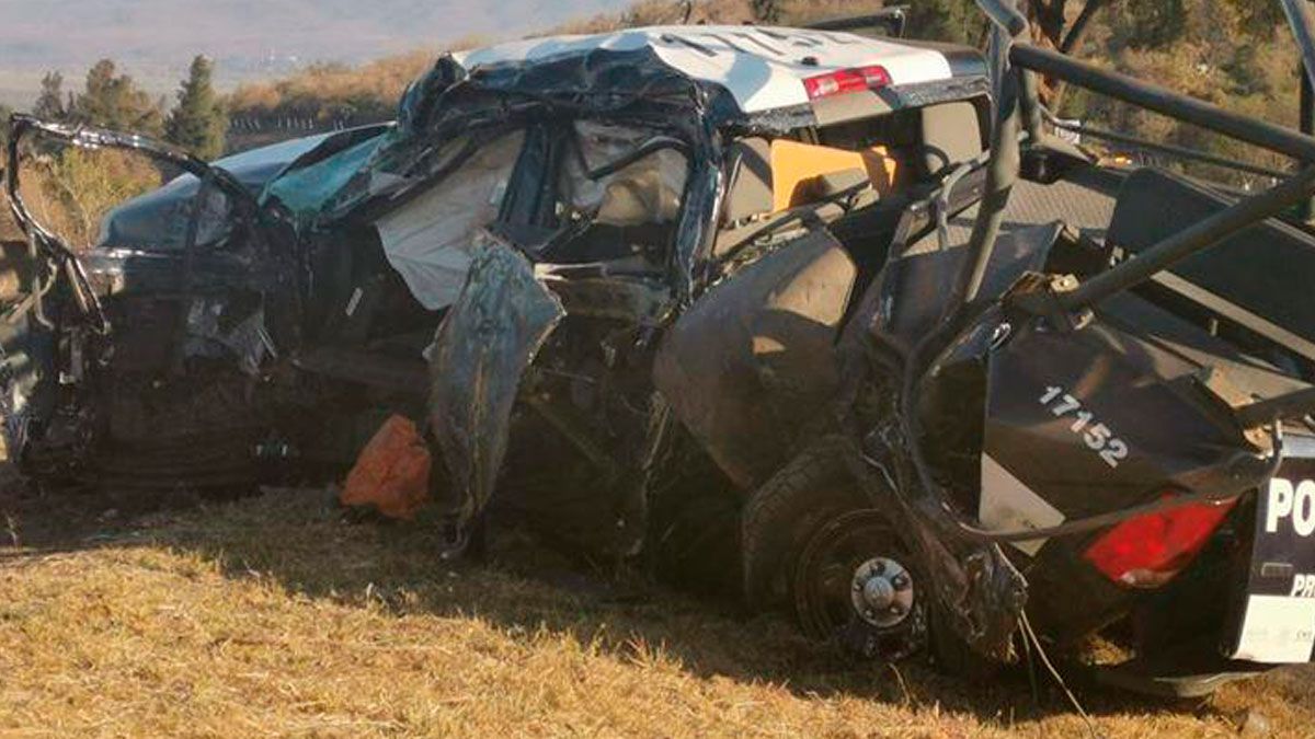 Se accidentan policías federales de Morelos en Michoacán
