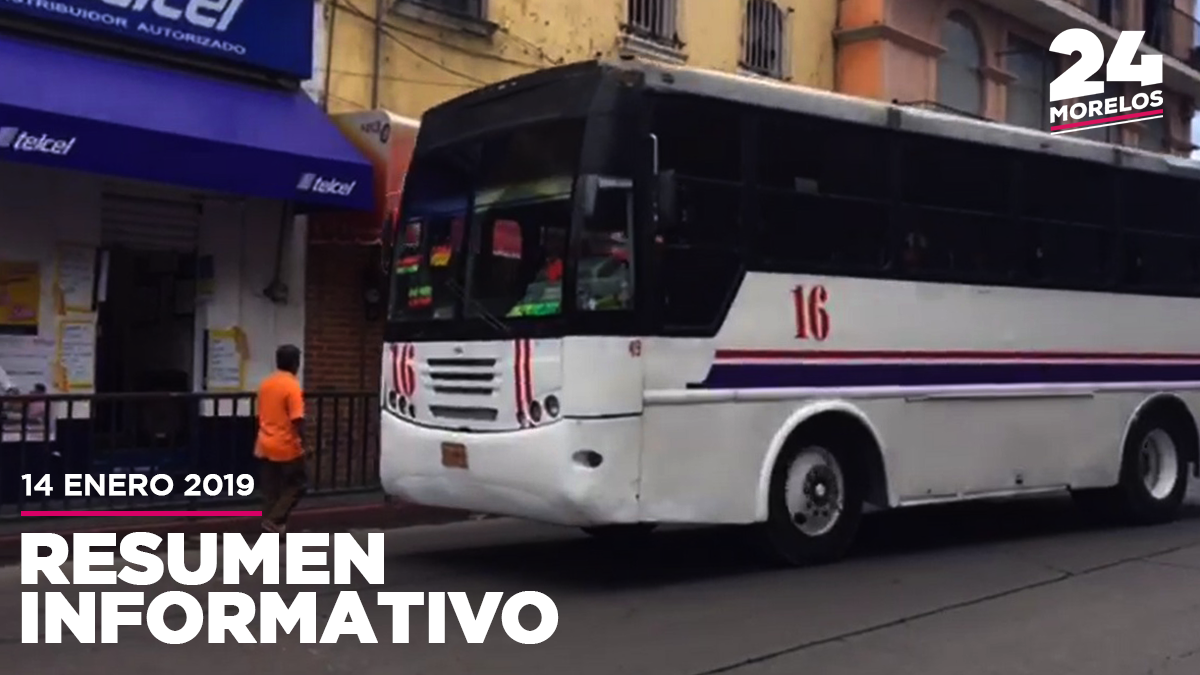 Podría aumentar tarifa del transporte público en Morelos