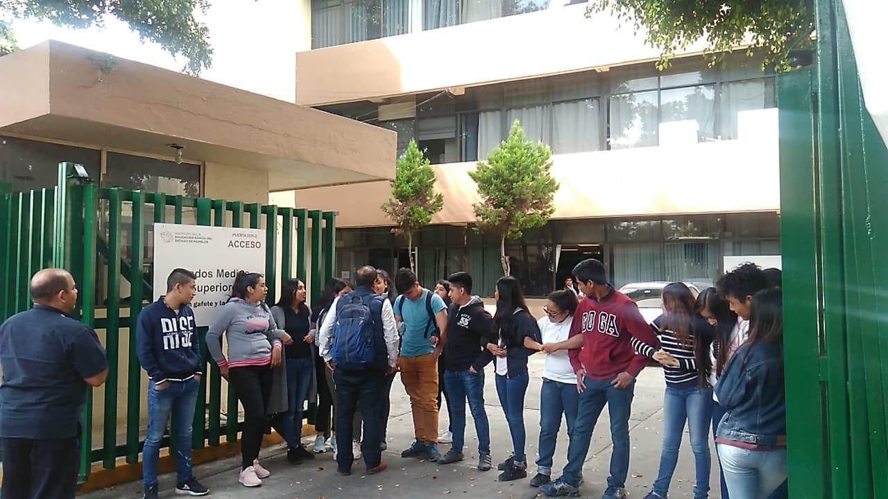 24 Morelos Bloqueo IEBEM Normalistas