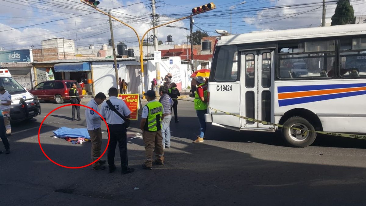24 Morelos Atropellada en Puebla