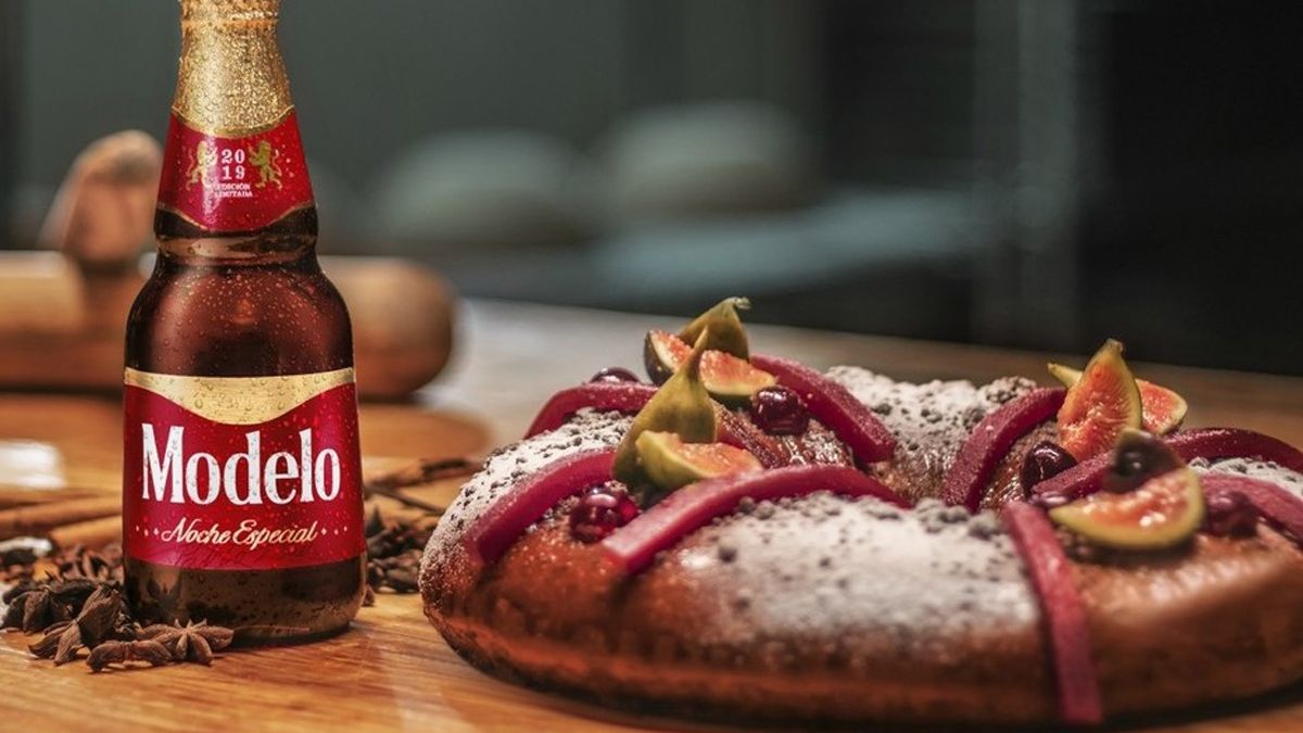 Rosca de Reyes con sabor a cerveza