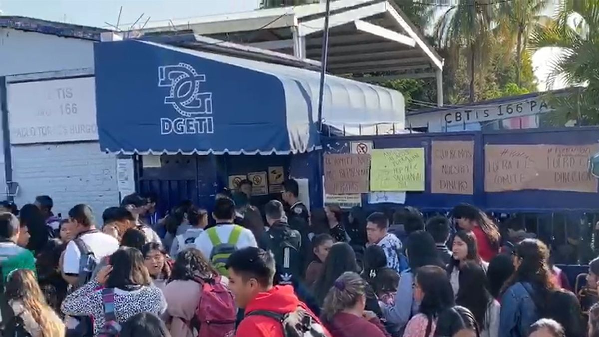 24 Morelos CBTis Tejalpa protesta alumnos