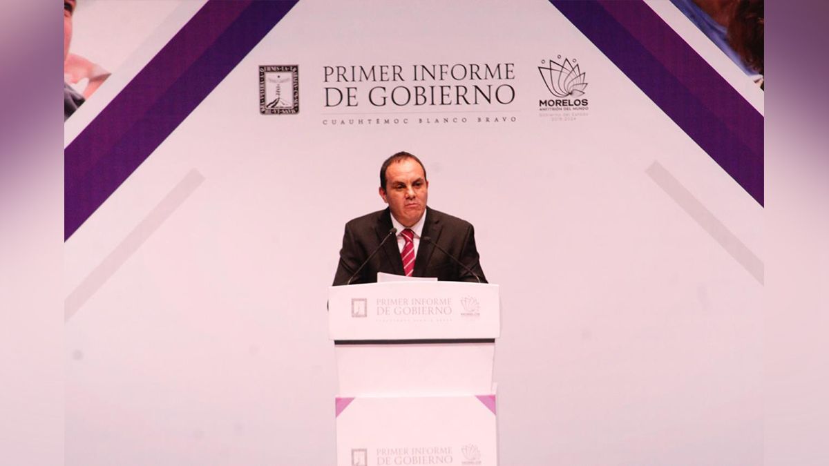 24 Morelos Cuauhtémoc Blanco Primer Informe de Gobierno