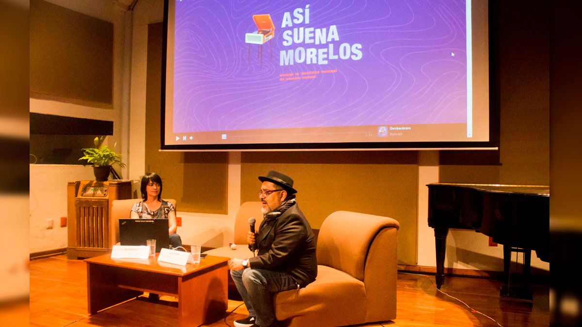 Presentan plataforma “Morelos Música” en la Fonoteca Nacional