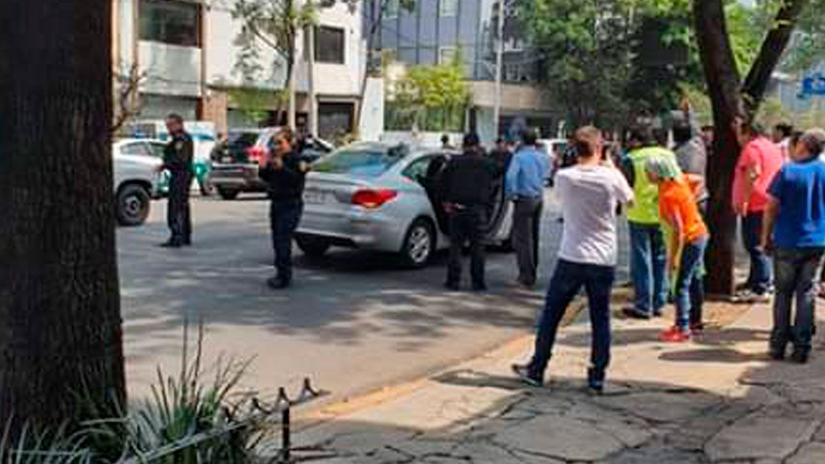 Se registran detonaciones en Torre Diana en CDMX