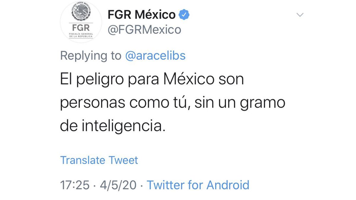 24 Morelos FGR Tweet