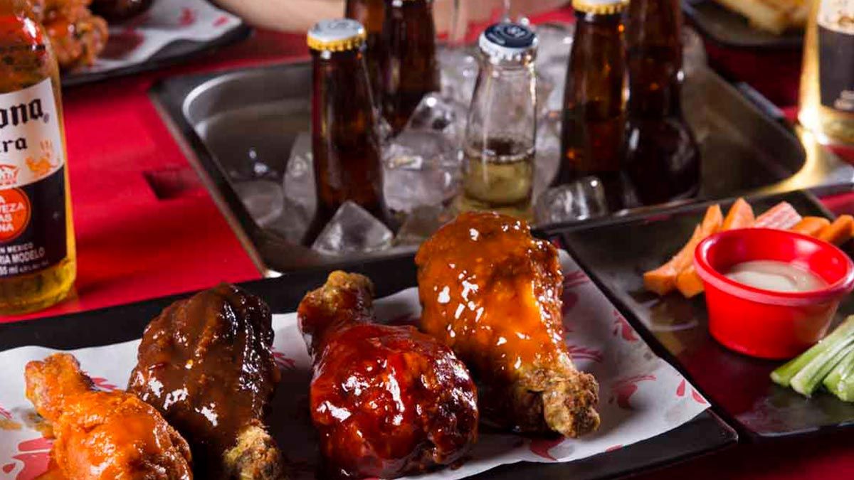 24 Morelos cerveza y alitas