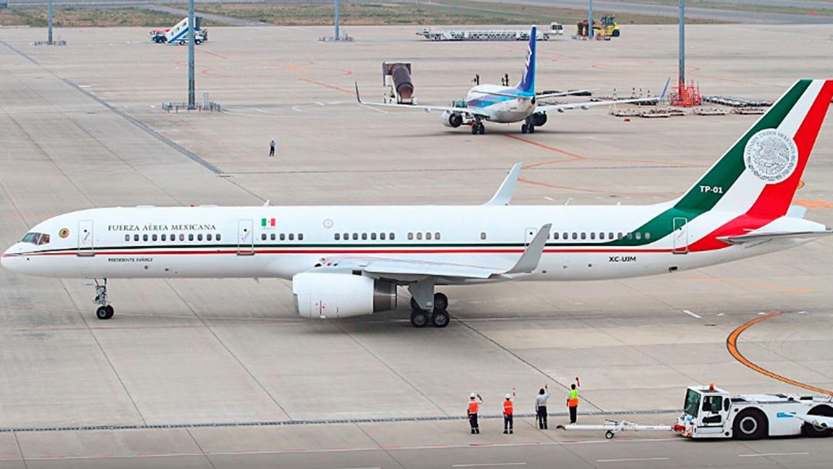 Avión presidencial llegará en 15 días a México
