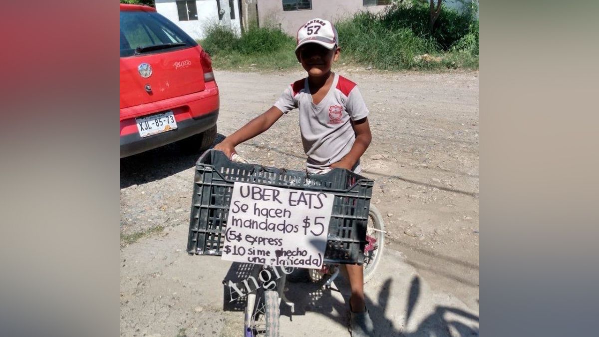 Conoce a Iker, el niño que hace mandados por $5 pesos
