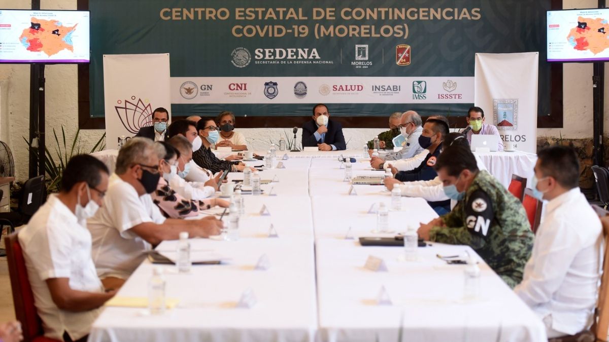 24 Morelos Mesa COVID gobierno de Morelos