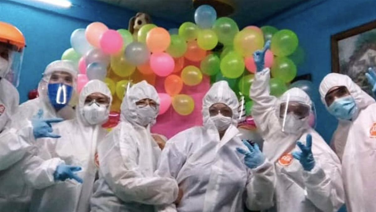 24 Morelos Enfermería fiesta