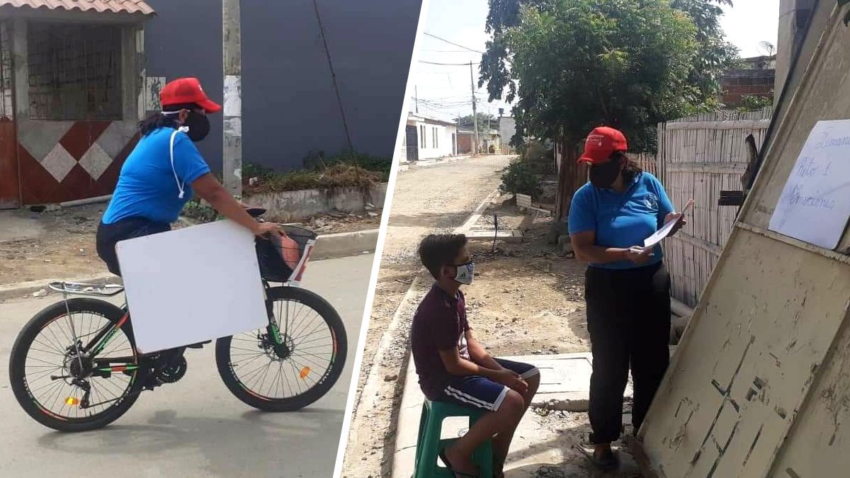 24 MorelosMaestra en bicicleta