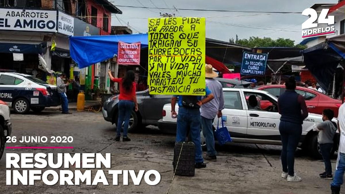 Reiniciaron actividades en tianguis de Cuernavaca