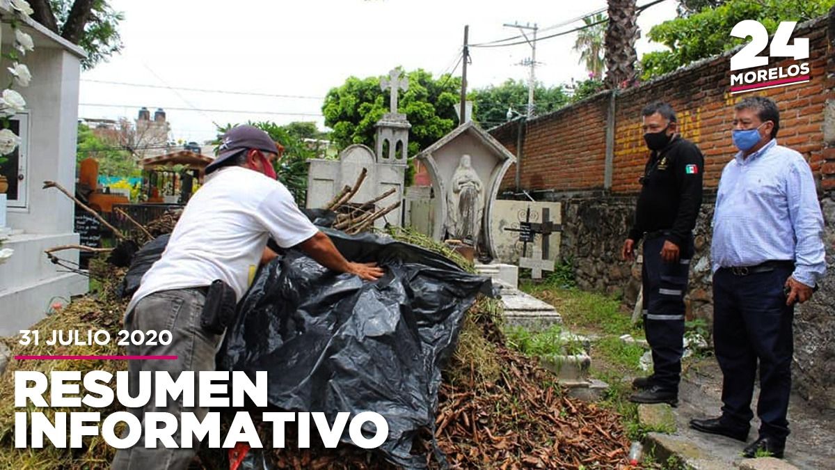 Supervisan medidas de seguridad para reapertura de panteones en Cuernavaca
