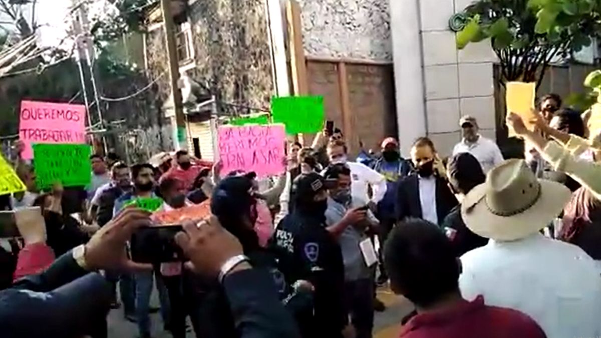 24 Morelos Comerciantes ALM manifestación