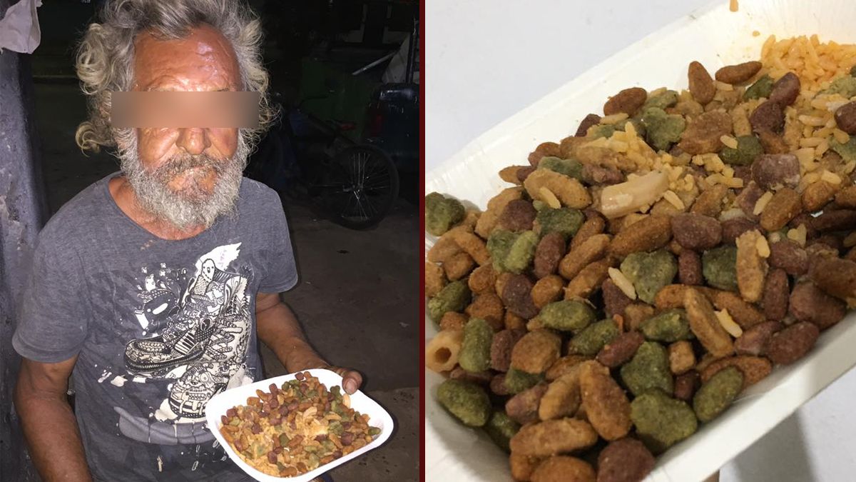 24 Morelos indigente que pidió comida en Quintana Roo