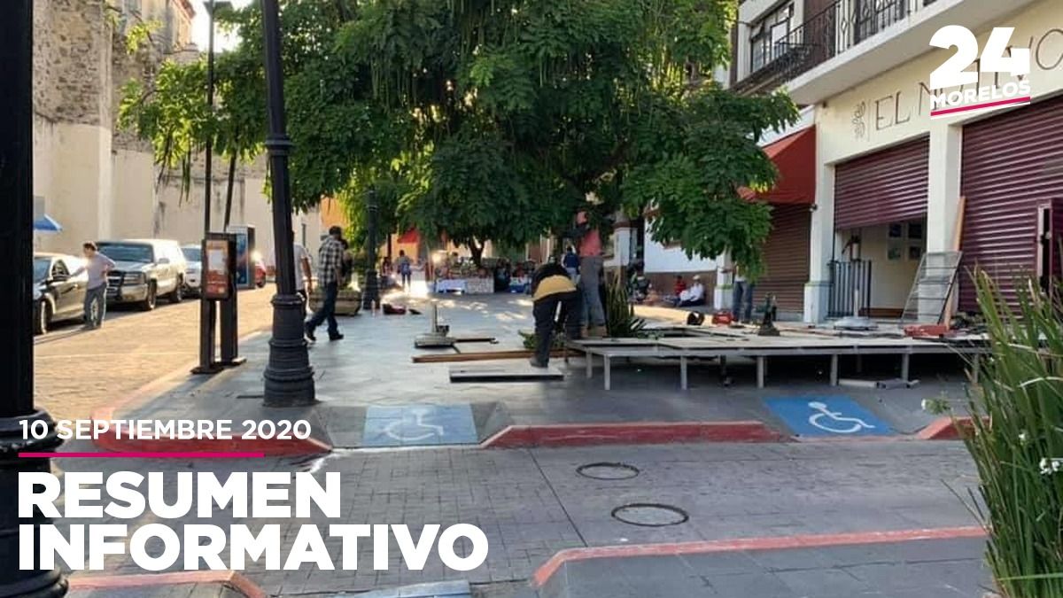 Minimizan colocación de estructura metálica afuera de cafetería