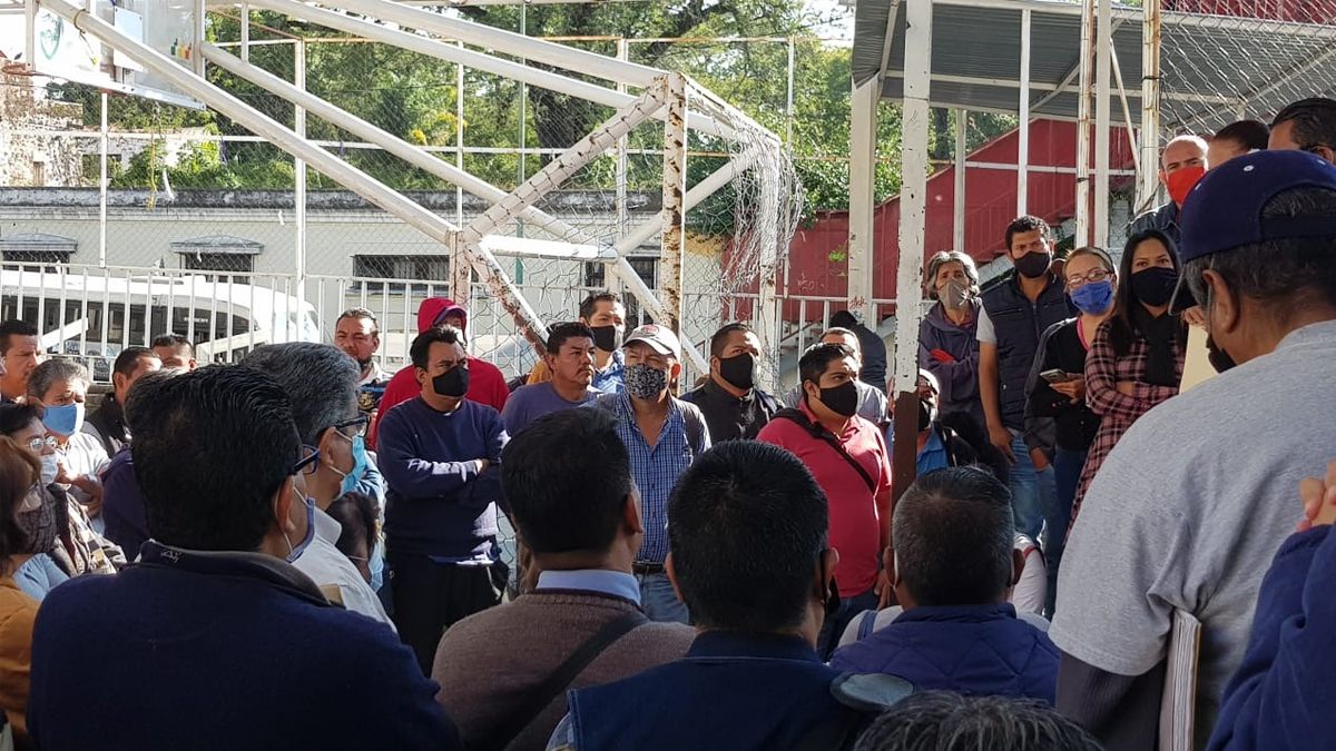 24 Morelos Trabajadores despedidos del Ayuntamiento