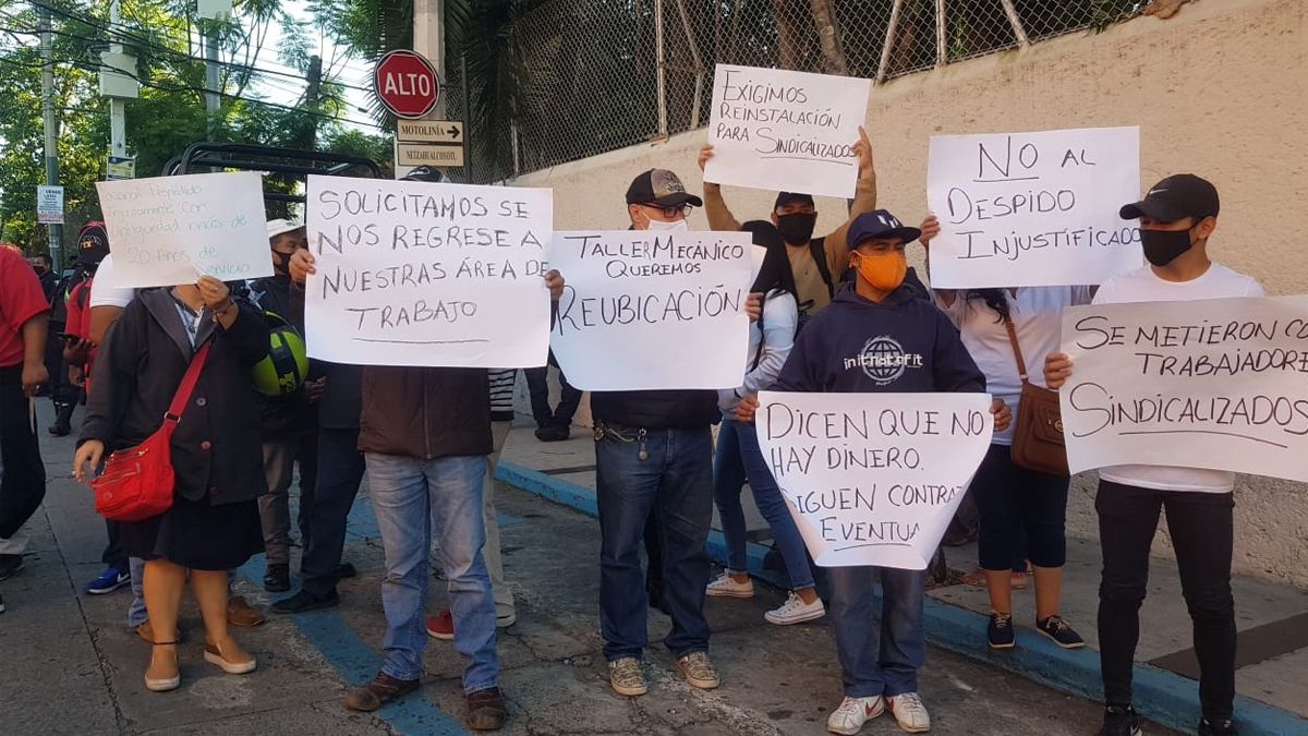 24 Morelos Manifestación trabajadores Cuernavaca