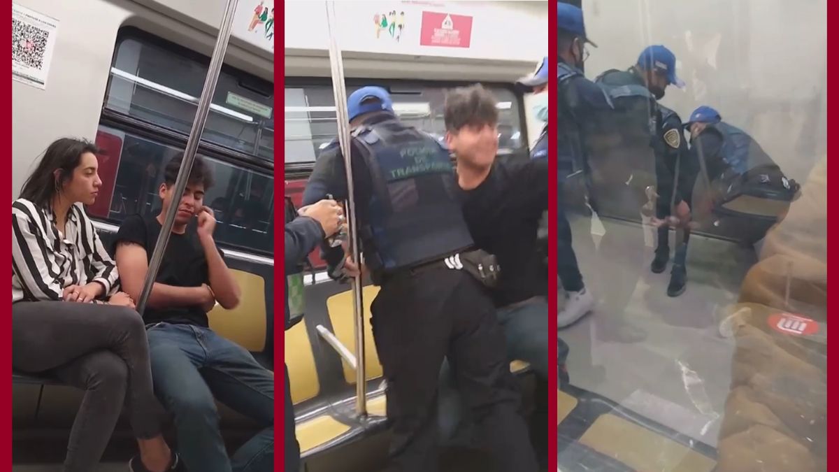 Se niega a usar cubrebocas en el metro, asegura estar vacunado