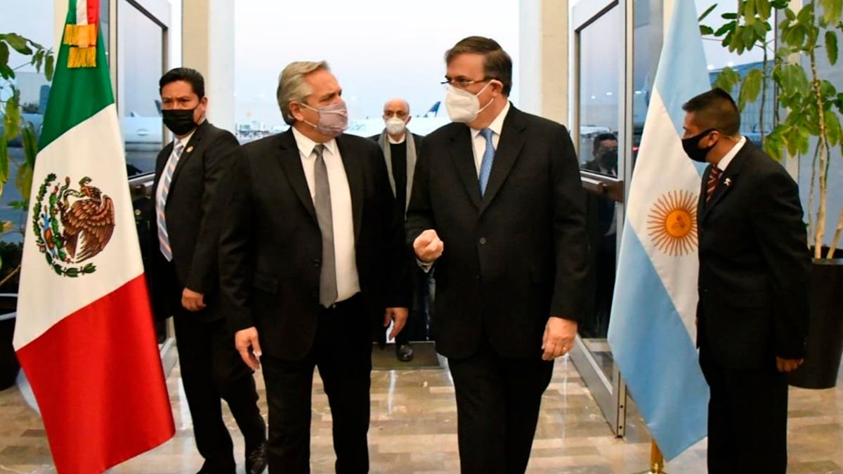 Llega a México el Presidente de Argentina, Alberto Fernández