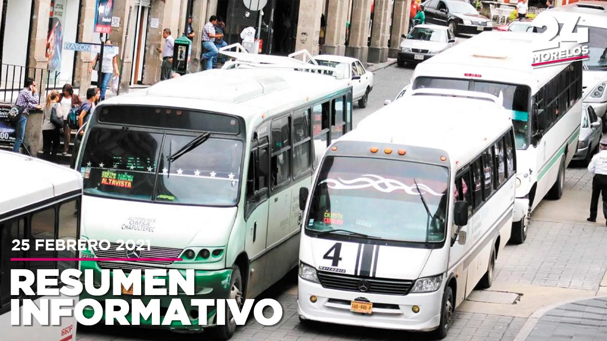 Buscarán mejorar la calidad del transporte público en Morelos