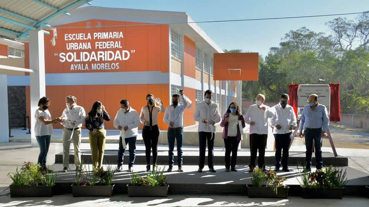 Inauguran obras públicas en Ayala