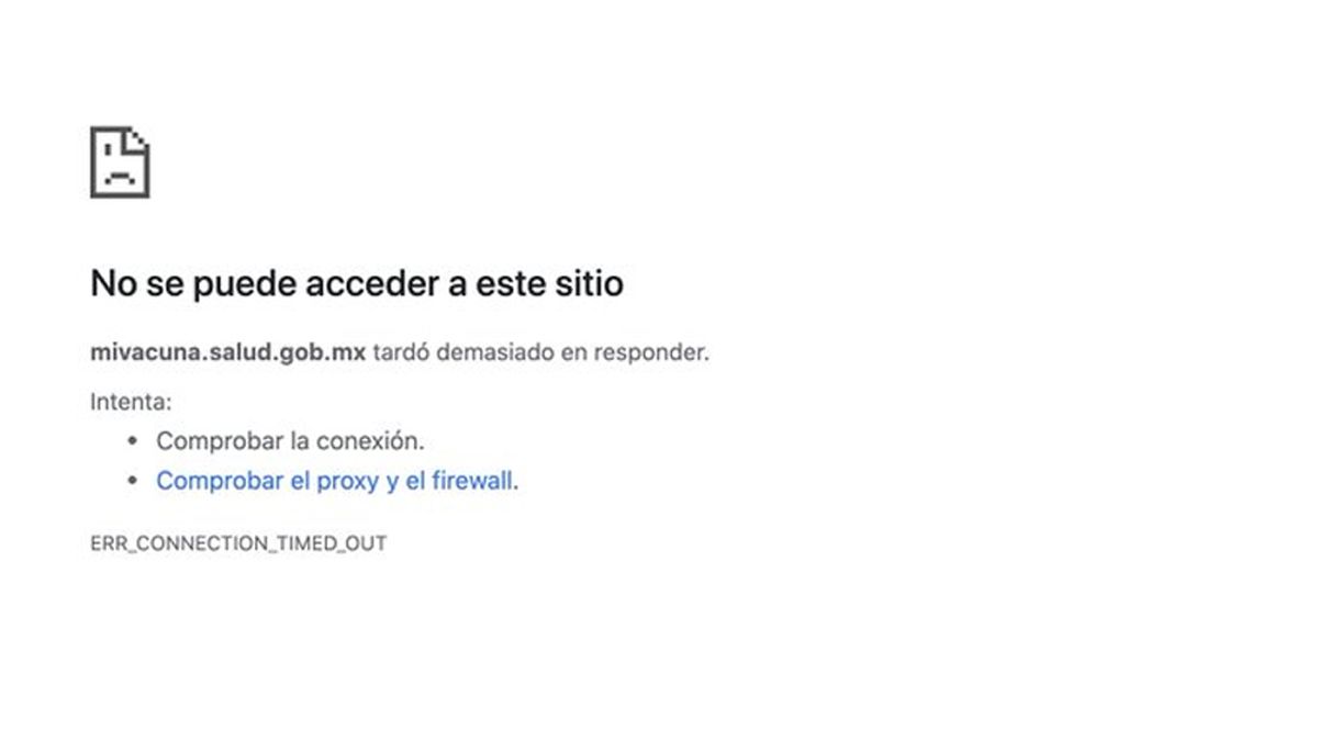 Abren plataforma de vacunación para adultos mayores; falla la página