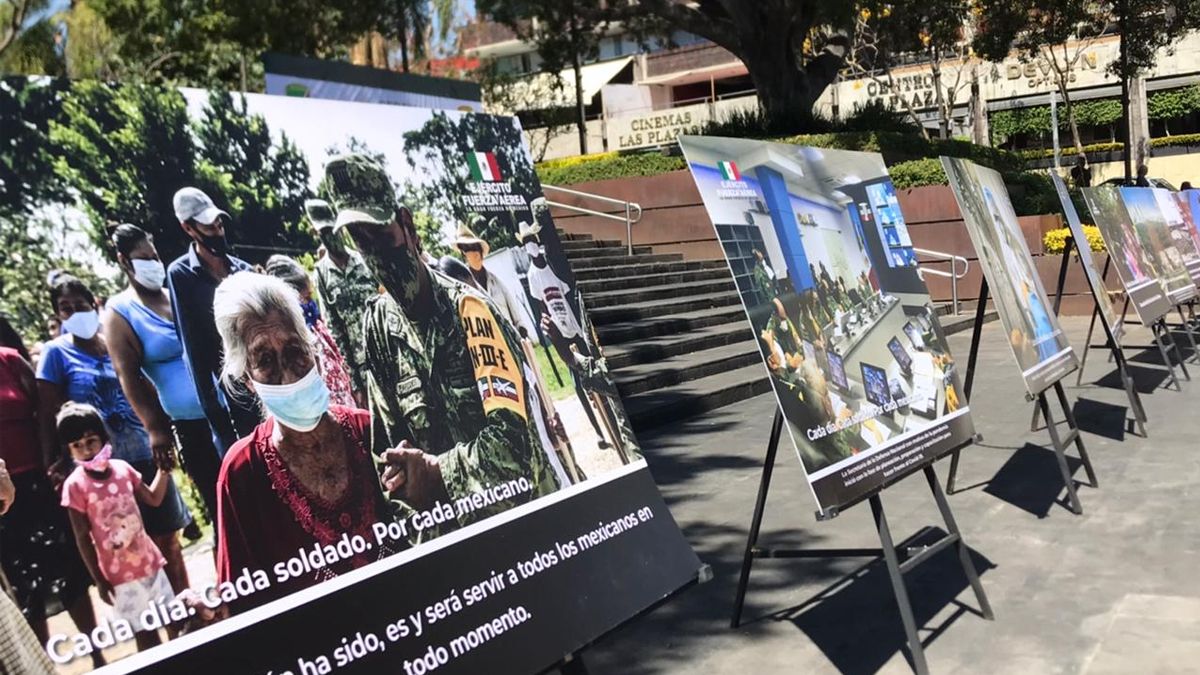 Celebran Día del Ejército Mexicano con exposición fotográfica