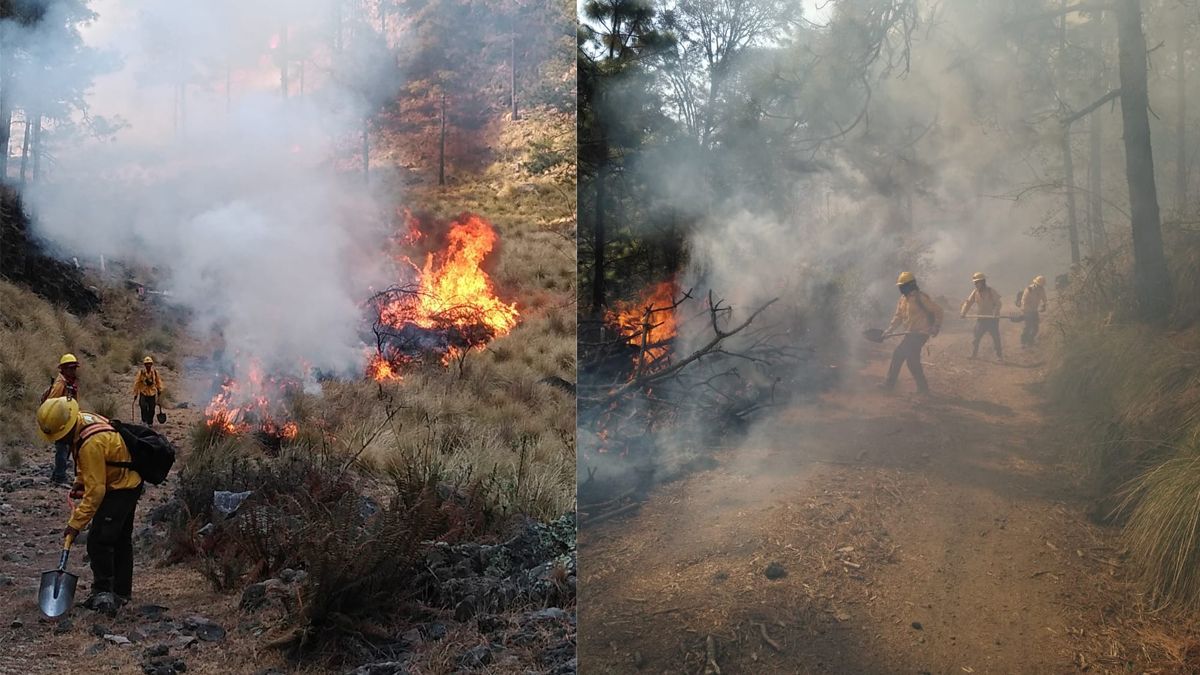 Controlan incendio en Huitzilac