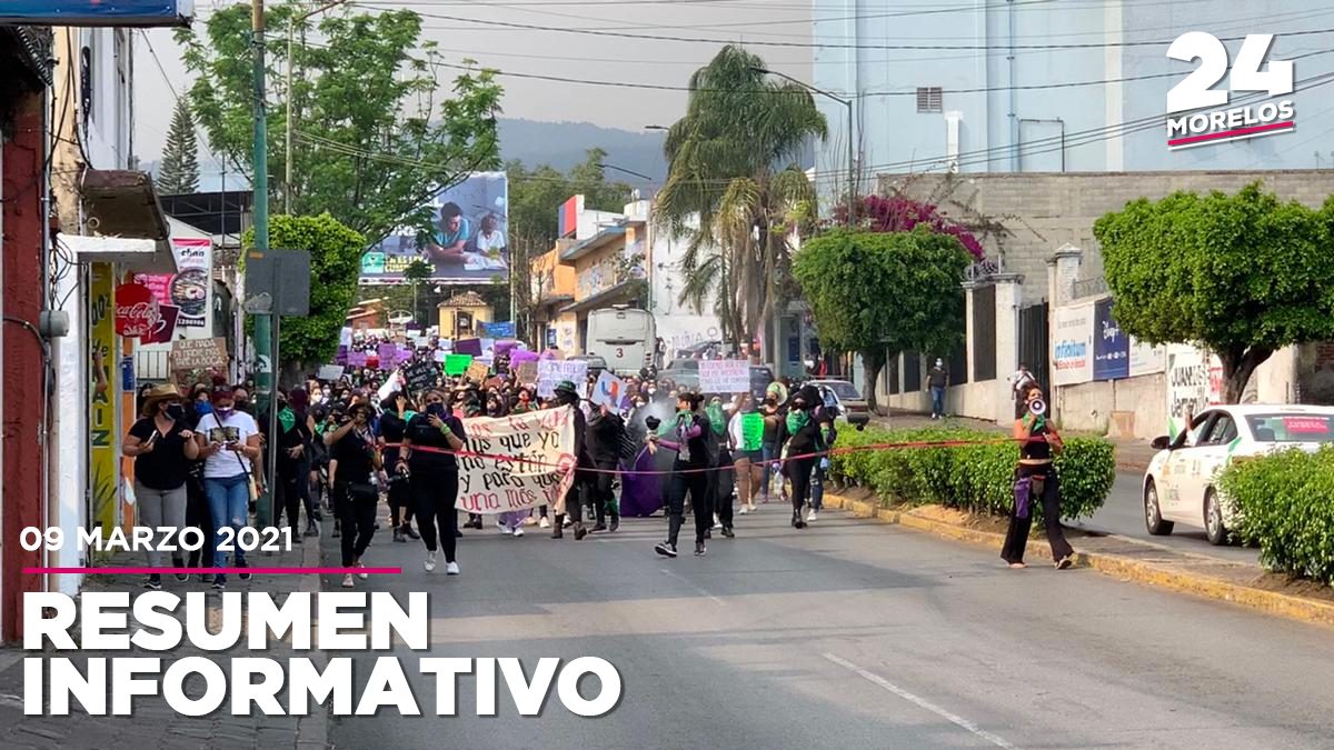 Realizan movilizaciones por el día de la mujer