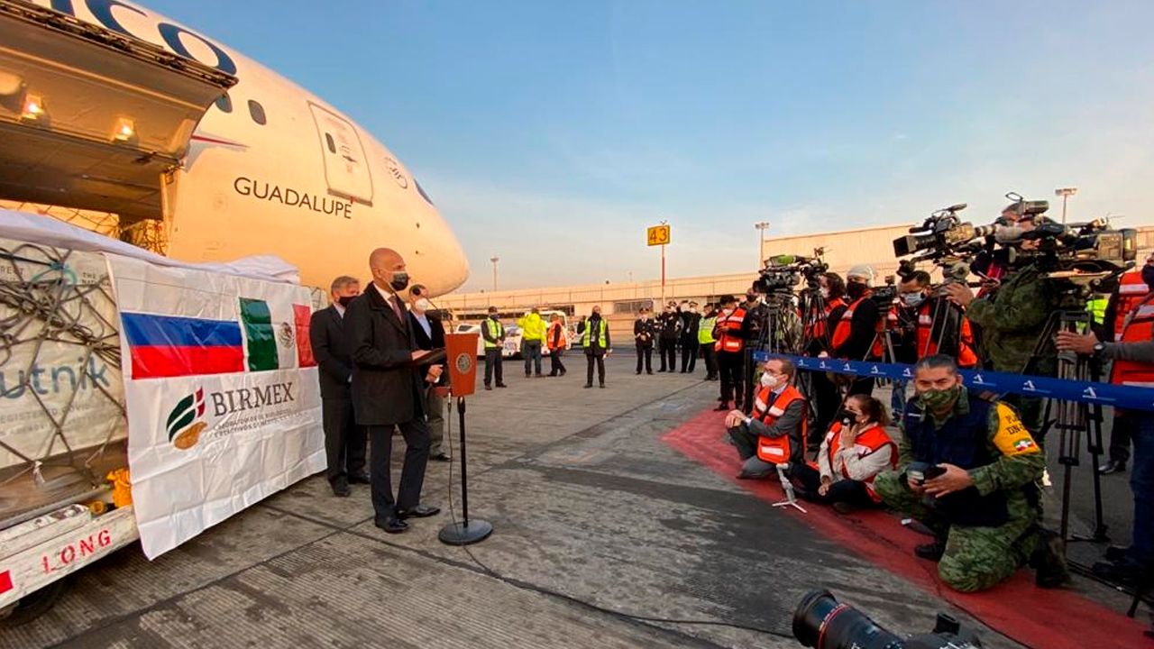 México ha recibido más de 13 millones de vacunas contra Covid-19