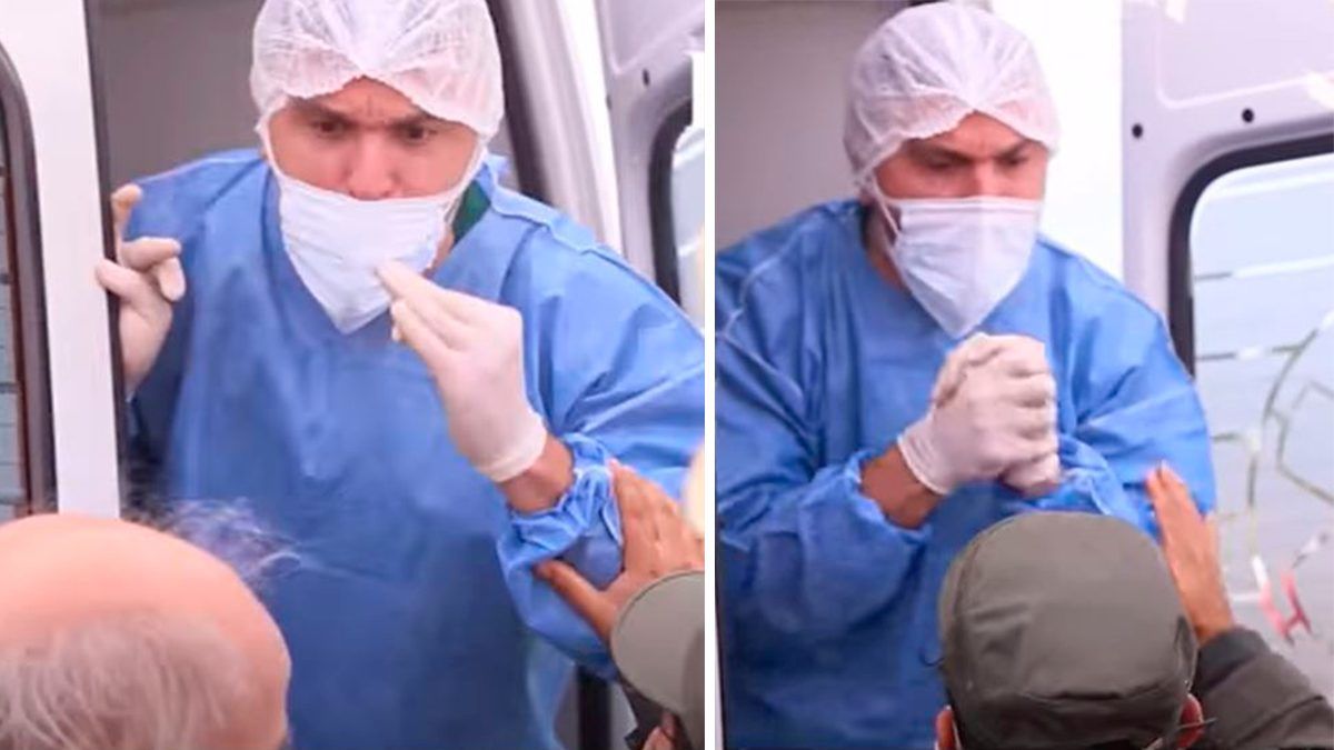 24 Morelos Médico reacciona en Argentina