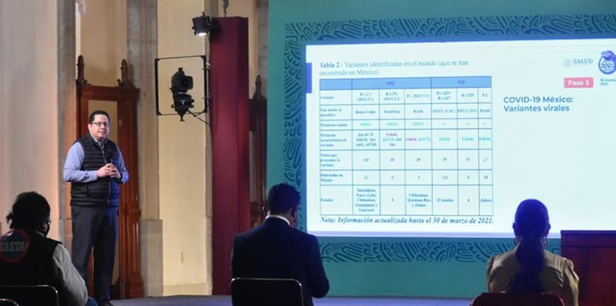 Detectan 176 casos de diferentes variantes Covid-19 en México