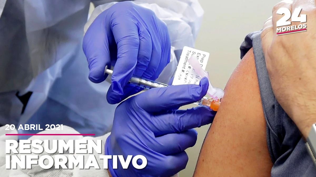 ¿Dónde continuará el proceso de vacunación en Morelos?