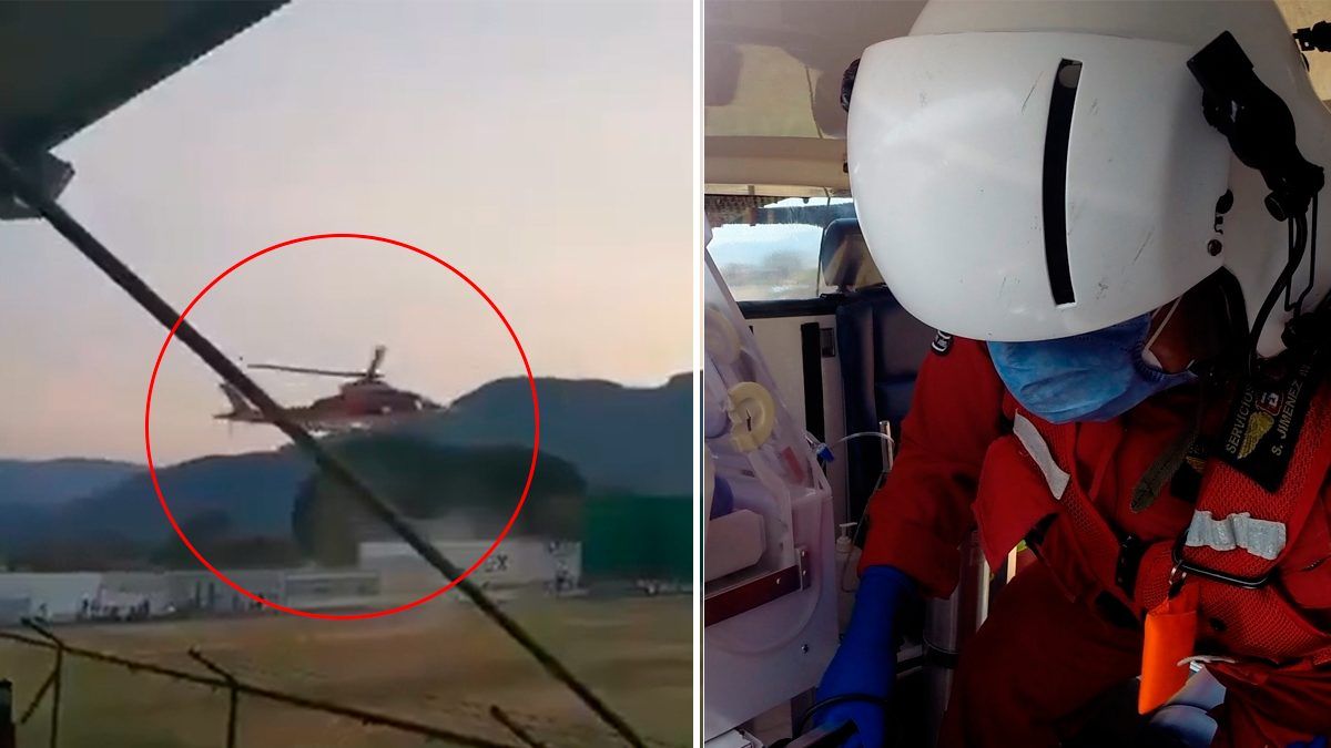 24 Morelos Helicóptero aterrizaje Edomex