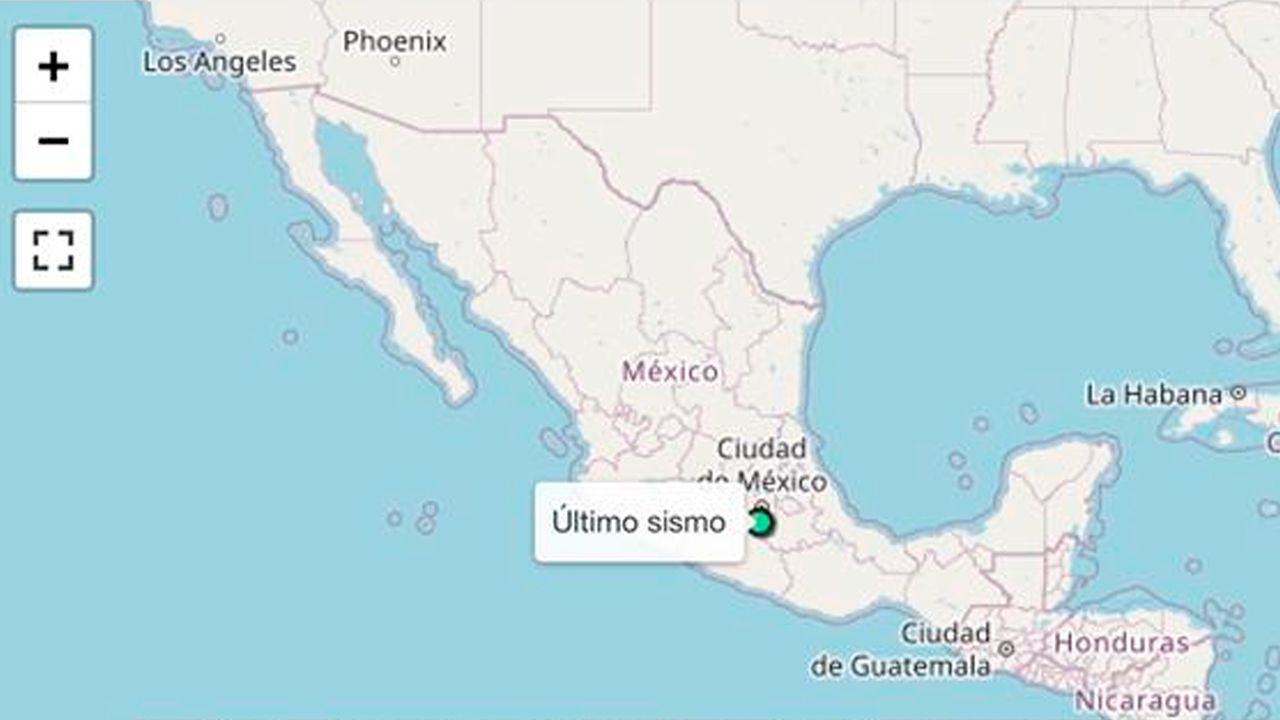 Se registra de nuevo sismo con epicentro en Morelos