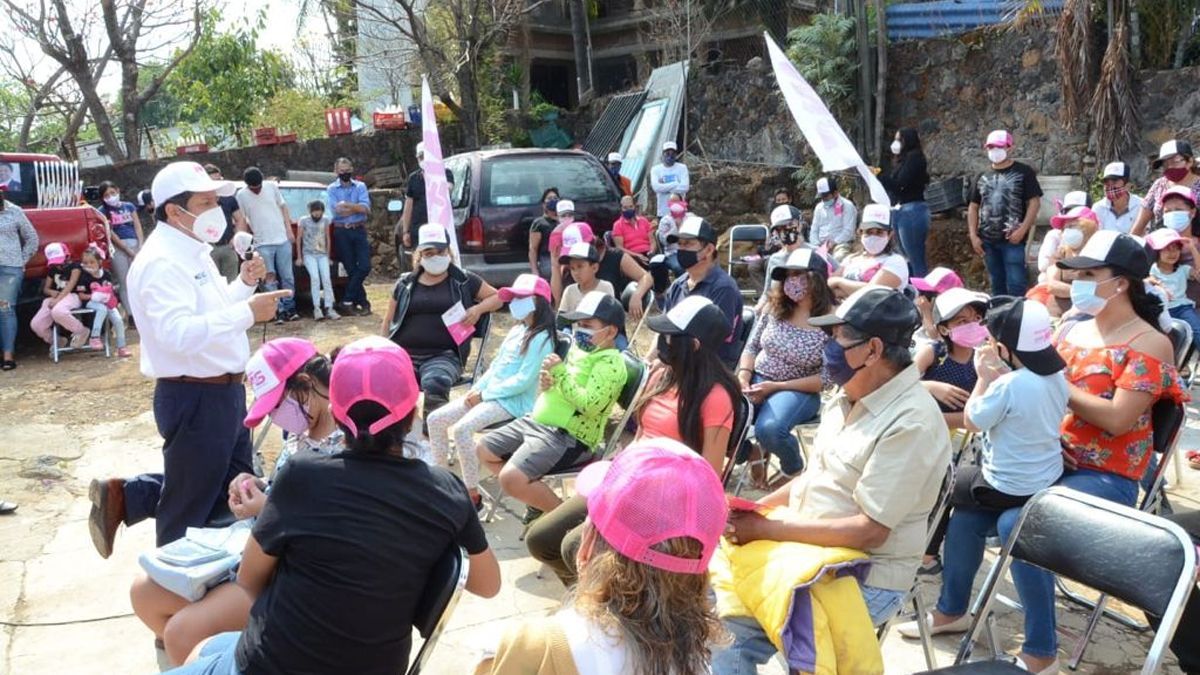 Matías Nazario recibe respaldo en La Barona y Ocotepec