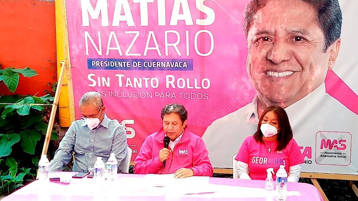Un gobierno incluyente para Cuernavaca, promete Matías Nazario