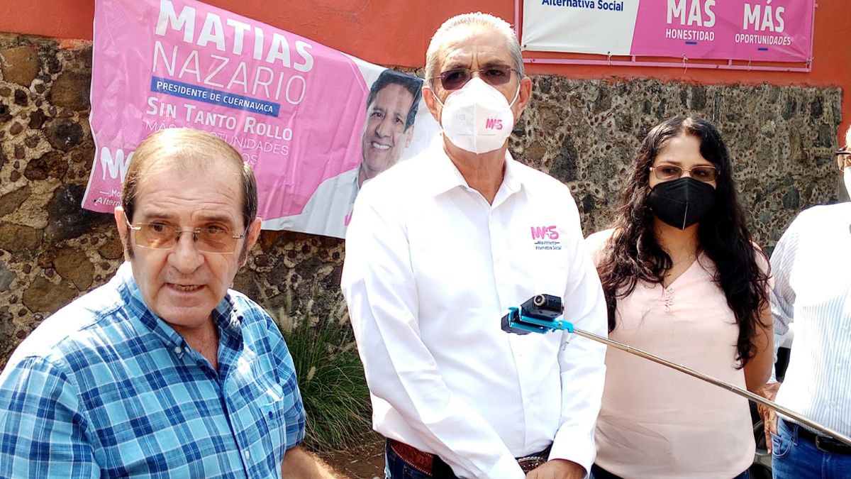 Denuncia MAS robo de propaganda en Cuernavaca