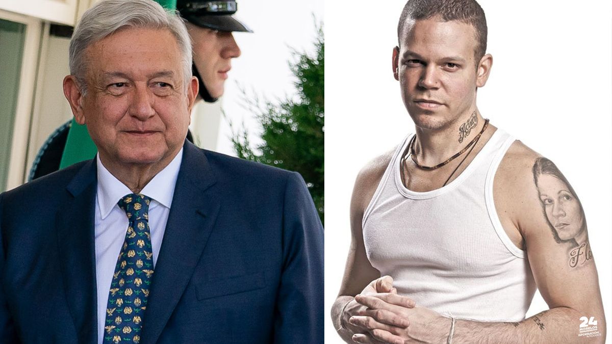 AMLO se declara fan de René, fundador de Calle 13