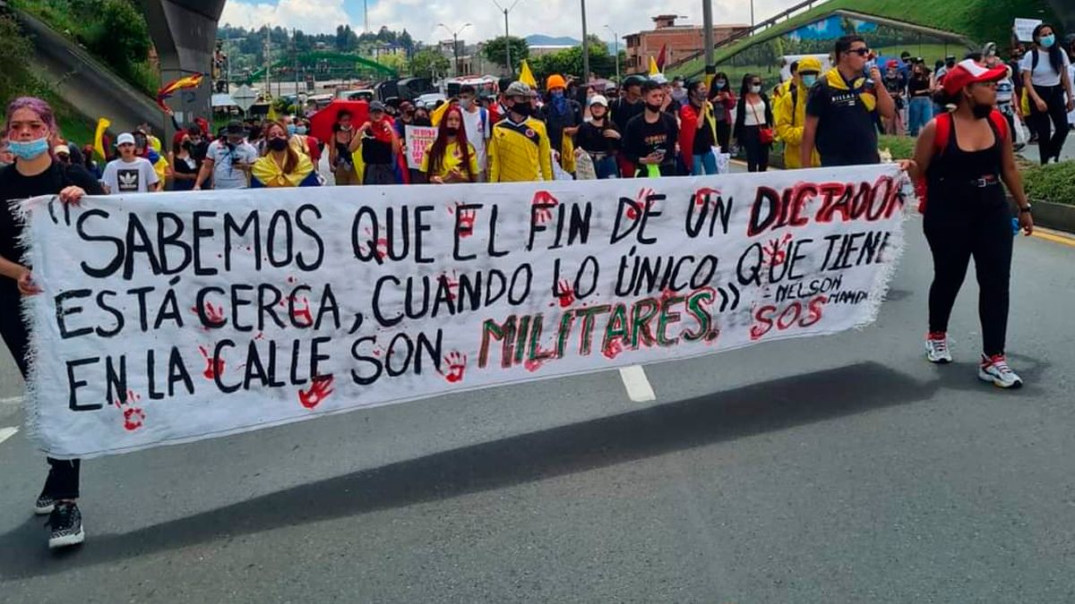 Se cumple una semana de protestas en Colombia