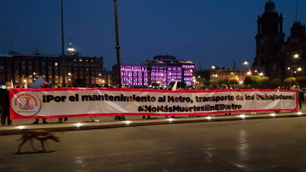 24 Morelos Manifestantes Metro