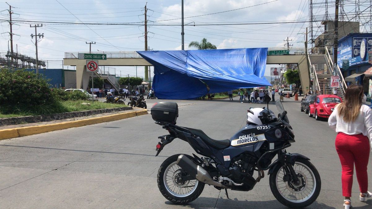 Protestan en Jiutepec por falta de pagos